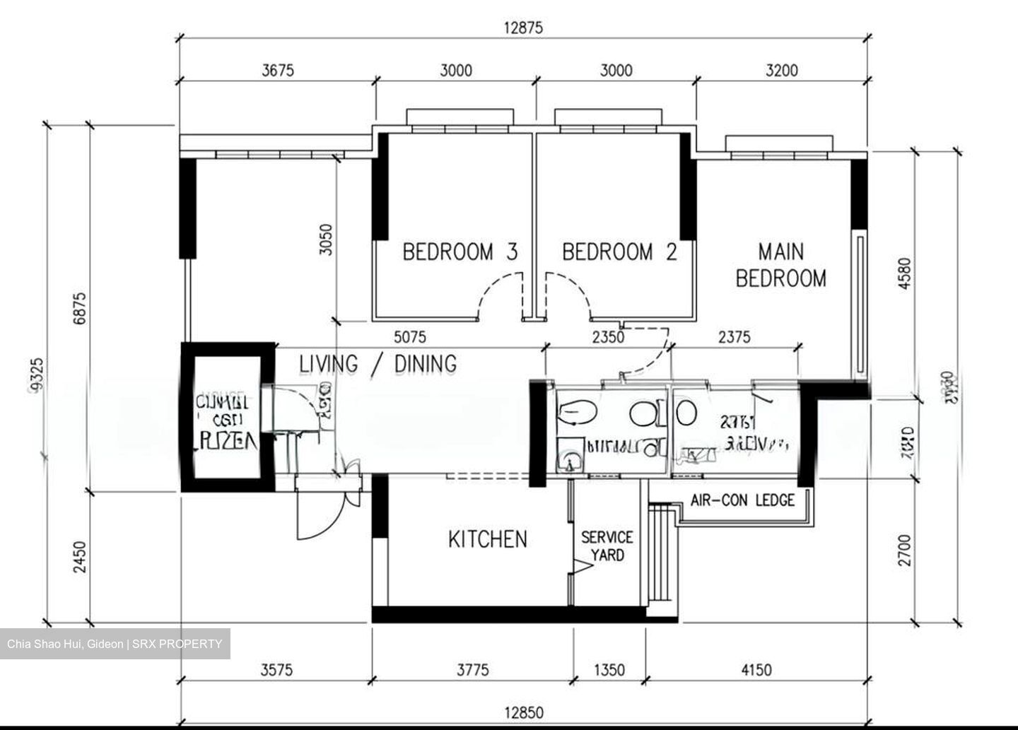 Blk 261 Toa Payoh Apex (Toa Payoh), HDB 4 Rooms #563934281